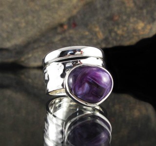 Charoite Ring