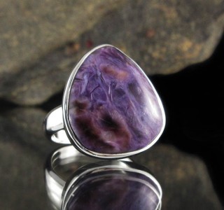 Charoite Ring