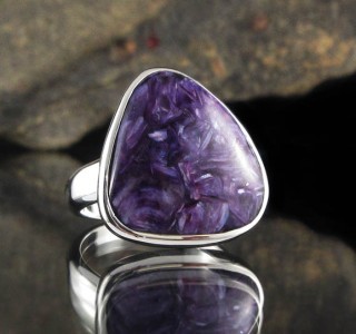 Charoite Ring