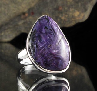 Charoite Ring