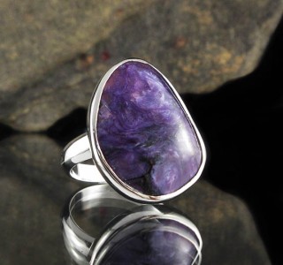 Charoite Ring