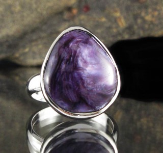 Charoite Ring