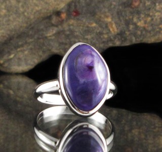 Charoite Ring
