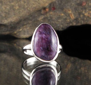 Charoite Ring