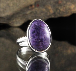 Charoite Ring