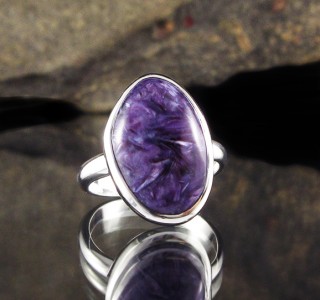 Charoite Ring