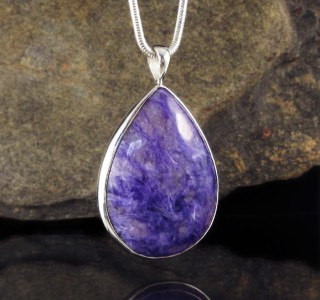 Charoite Pendant Lge