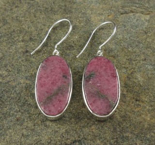 Rhodonite Earrings