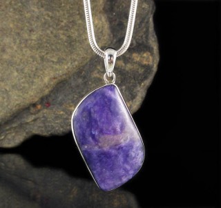 Charoite Pendant Lge