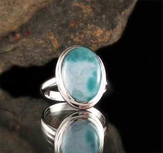 Larimar Ring