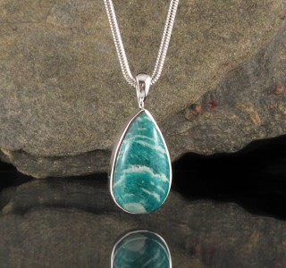 Amazonite Pendant Lge