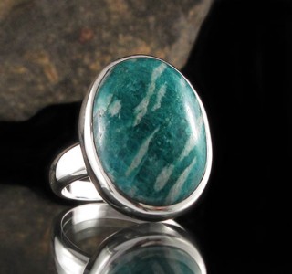 Amazonite Ring