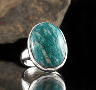 Amazonite Ring