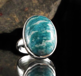 Amazonite Ring