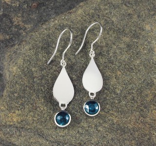 Ocean Kyanite Earrings
