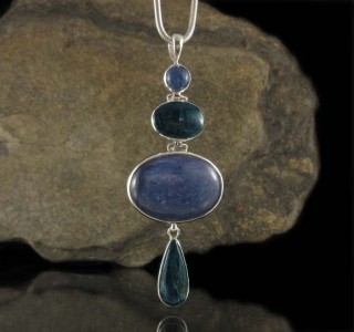 Kyanite & Ocean Kyanite Pdt XL
