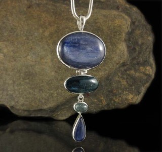 Kyanite & Ocean Kyanite Pdt XL