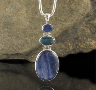 Kyanite & Ocean Kyanite Pdt Lge