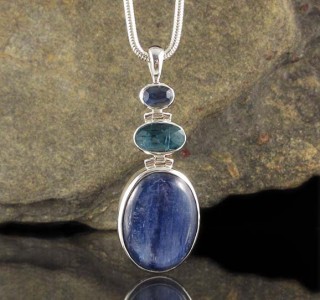 Kyanite & Ocean Kyanite Pdt Lge