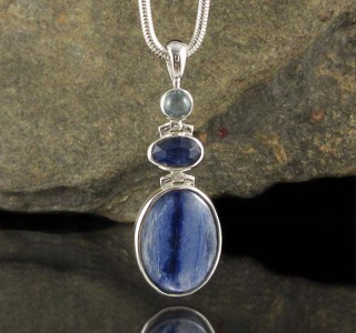 Kyanite Pendant Med