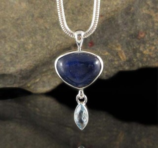 Kyanite & Blue Topaz Pdt Sml