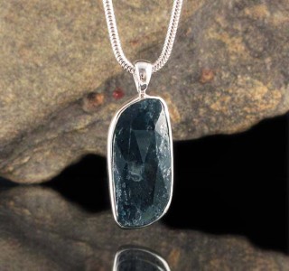 Ocean Kyanite Pendant Med