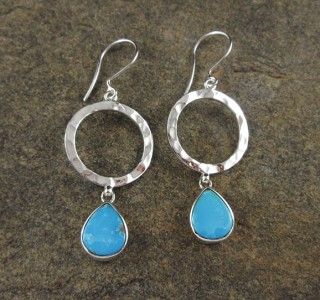 Kingman Turquoise Earrings
