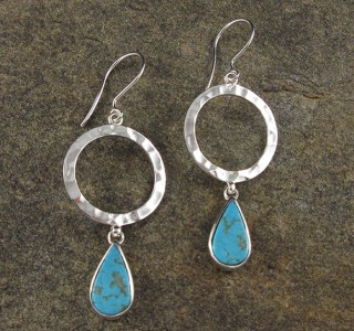 Kingman Turquoise Earrings
