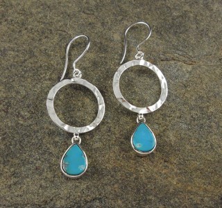 Kingman Turquoise Earrings