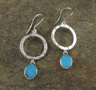 Kingman Turquoise Earrings