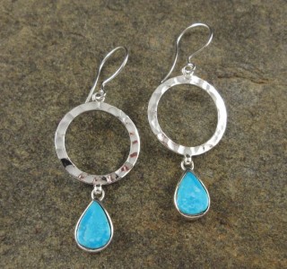 Kingman Turquoise Earrings