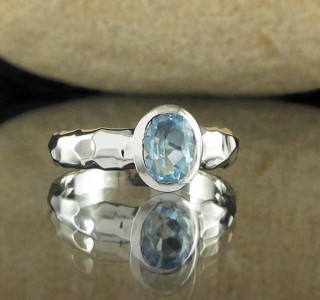 Blue Topaz Ring