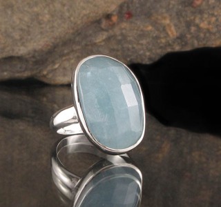 Aquamarine Ring
