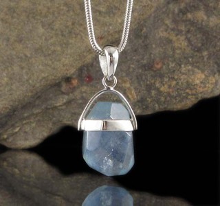 Aquamarine Pendant Med