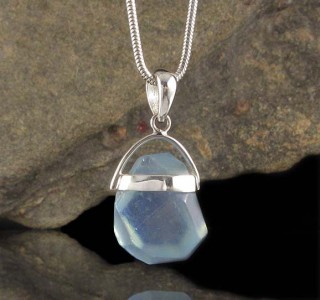 Aquamarine Pendant Med