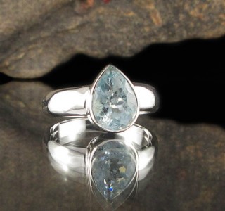 Aquamarine Ring
