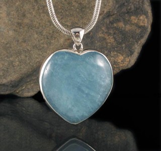 Aquamarine Heart Pdt Lge