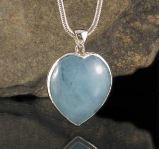 Aquamarine Heart Pdt Lge