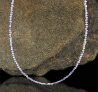 Tanzanite Faceted Bead Choker