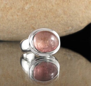 Pink Tourmaline Ring