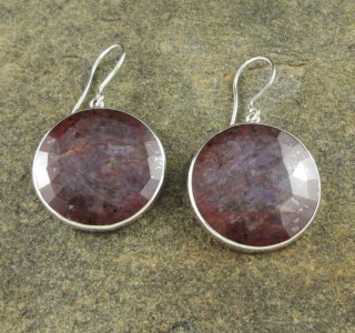 Mulberry Sapphire Earrings Large