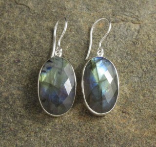 Labradorite Earrings