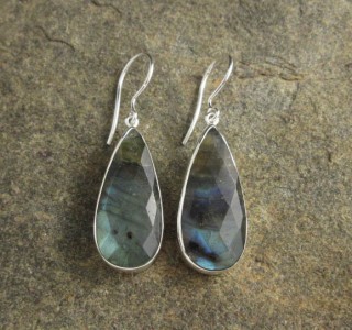 Labradorite Earrings