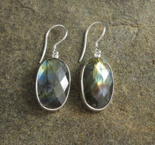 Labradorite Earrings