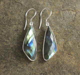 Labradorite Earrings
