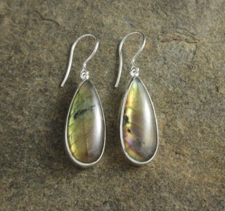 Labradorite Earrings