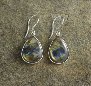 Labradorite Earrings