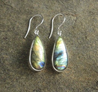 Labradorite Earrings