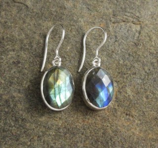 Labradorite Earrings