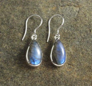 Labradorite Earrings
